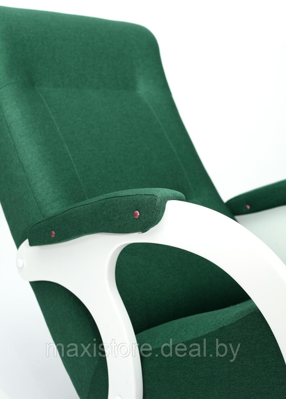 Кресло-качалка Бастион 3 Bahama Emerald (белые ноги) - фото 2 - id-p197777779