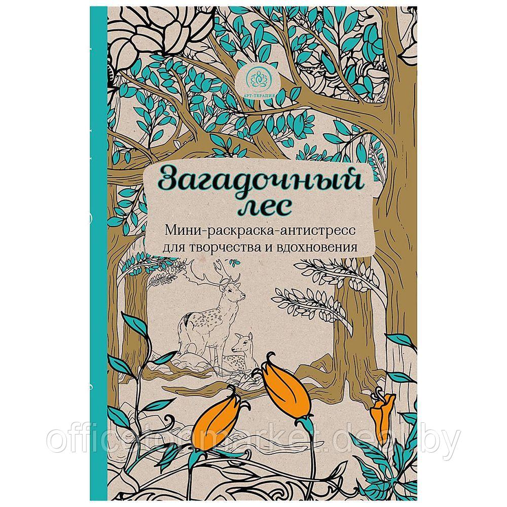 Раскраска "Загадочный лес. Мини-раскраска-антистресс для творчества и вдохновения" - фото 1 - id-p197765624