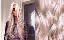 Натуральные пряди на заколках из 100% человеческих волос Nord remy "Gray" пепельный блондин