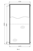 Солнечный коллектор плоский ЯSolar 1500 Вт /Размер 2070 x 1070 x 103 мм/ Стекло 92%/ Площадь абсорбера 2,0 м2, фото 2