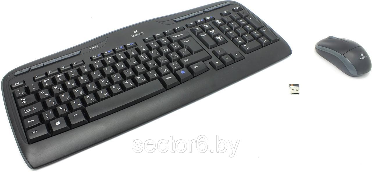 Мышь + клавиатура Logitech Wireless Combo MK330