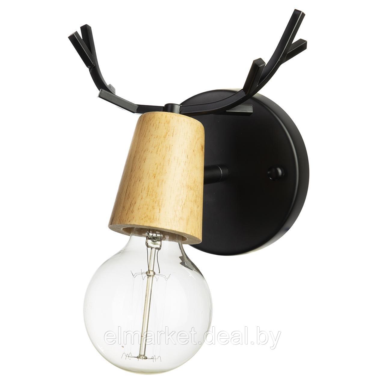 Светильник Loft it Sven 10024/1W Black - фото 1 - id-p197781828