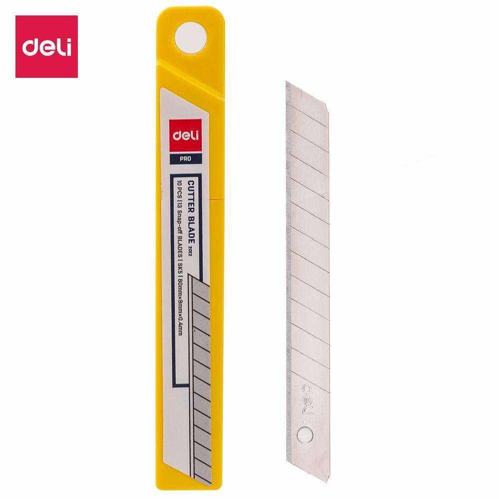 Лезвия для ножа DELI 9мм (Цена с НДС) - фото 1 - id-p150786448