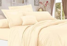 Пододеяльник из сатина на молнии 200х220 евро цвет пломбир