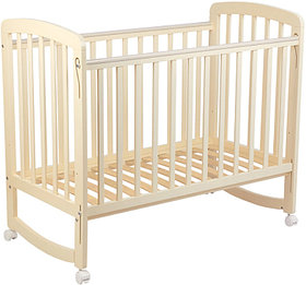 Классическая детская кроватка Polini Kids Simple 304 (бежевый)