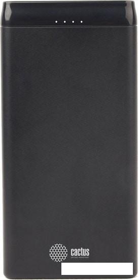 Портативное зарядное устройство CACTUS CS-PBFSFT-10000 (черный) - фото 1 - id-p197173349