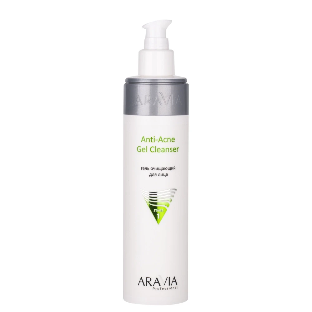 Гель очищающий Anti-Acne Gel Cleanser ARAVIA Professional - фото 4 - id-p197791189