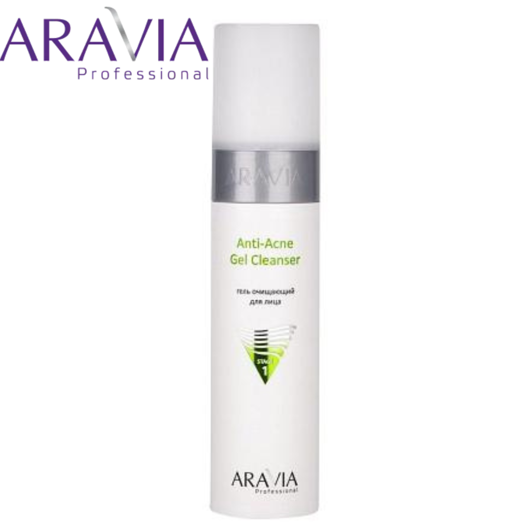 Гель очищающий Anti-Acne Gel Cleanser ARAVIA Professional - фото 1 - id-p197791189