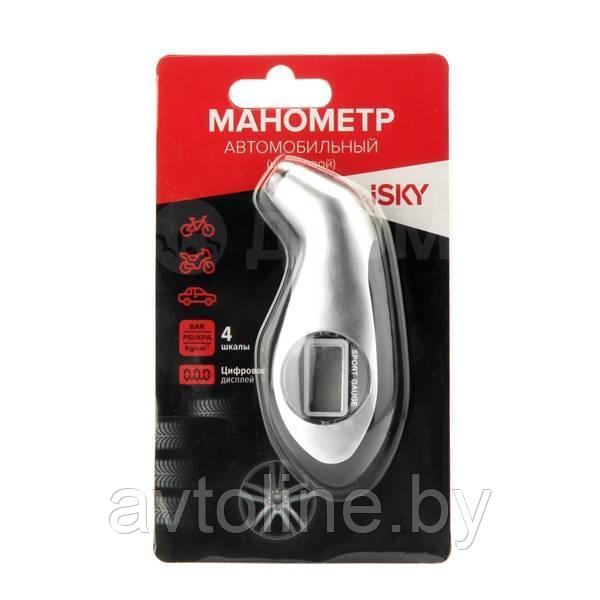 Манометр автомобильный шинный электронный iSky iPG-1E - фото 1 - id-p194851599