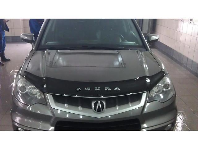 Дефлектор капота - мухобойка, Acura RDX 2006-2012, S-крепление, VIP TUNING - фото 1 - id-p143498286