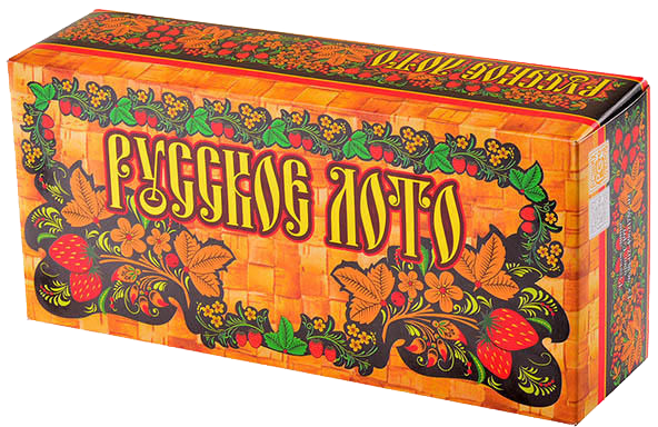 Настольная игра Русское лото в картонной коробке. Компания Нескучные Игры - фото 1 - id-p197799174
