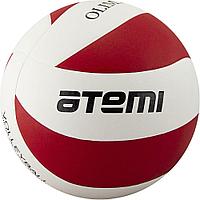 Мяч волейбольный №5 Atemi Olimpic (белый/красный)