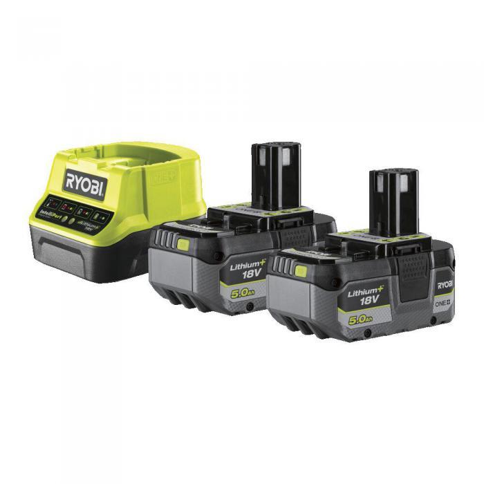 ONE + / Аккумулятор (2) с зарядным устройством RYOBI RC18120-250X - фото 2 - id-p196991823