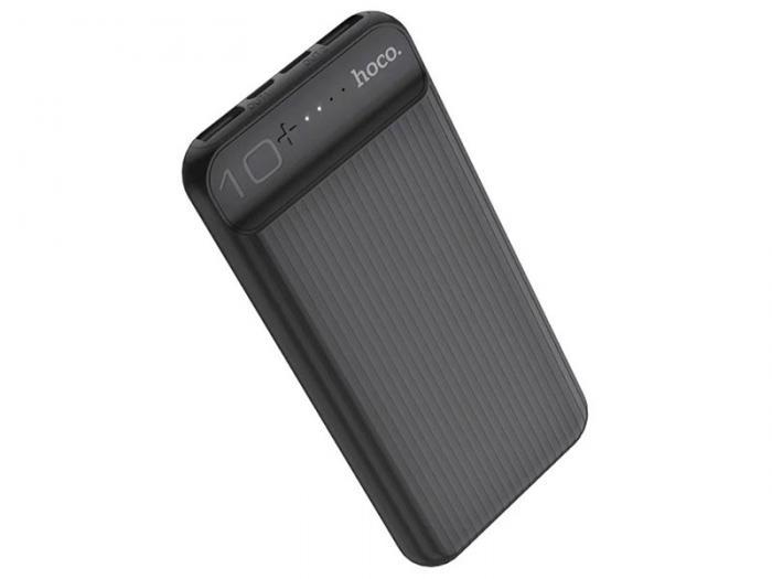 Внешний аккумулятор Hoco J52 Newjoy Mobile Power Bank 10000mAh черный 115161 пауэрбанк для телефона - фото 1 - id-p196339569