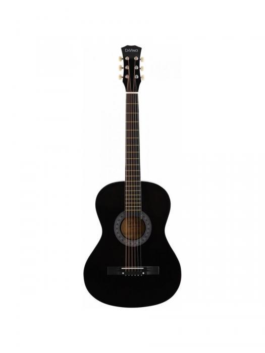 Гитара акустическая шестиструнная NS36 черная классическая 6 струнная набор с чехлом - фото 3 - id-p197524252