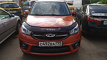 Дефлектор капота - мухобойка, CHERY Tiggo 3 2017-..., VT-52