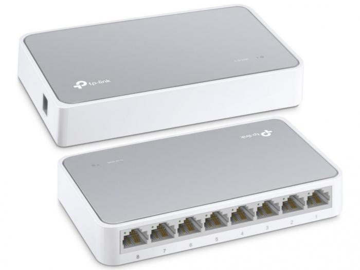 Коммутатор TP-LINK TL-SF1008D - фото 1 - id-p197631272