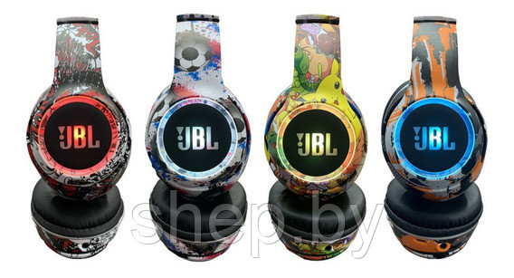 Беспроводные наушники JBL D92 полноразмерные RGB-подсветка ЗВУК БОМБА!!! NEW 2023!!! цвет: 4 расцветки - фото 3 - id-p197802325