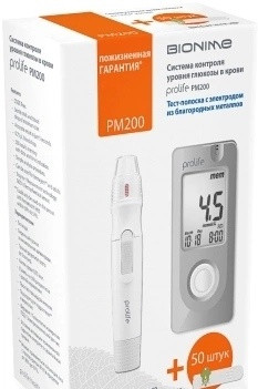 Глюкометр Bionime PM200 + 50 тест-полосок