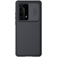 Чехол-накладка Nillkin CamShield Pro черная для Huawei P40 Pro Plus