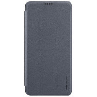 Полиуретановый чехол книга Nillkin Sparkle Leather Case Черный для OnePlus 6