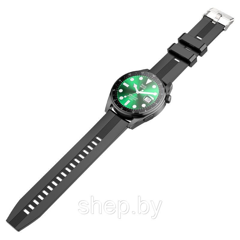 Умные мужские электронные наручные часы Hoco Y9 Smart Watch - фото 3 - id-p197806690