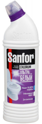 Средство для чистки Sanfor 750 г, Chlorum - фото 4 - id-p132145931