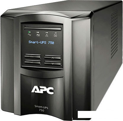 Источник бесперебойного питания APC Smart-UPS 750VA LCD 230V (SMT750I) - фото 1 - id-p197813457