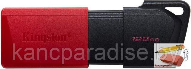 Флэш-накопитель Kingston Data Traveler Exodia M USB slider cap, 128Gb, USB 3.2 Gen2, red, DTXM - фото 1 - id-p197814854