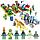 JX90073 Конструктор  Зомби против растений Великое сражение, 666 деталей, аналог Лего, фото 3