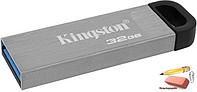 Флэш-накопитель Kingston Kyson, 32Gb, USB 3.2 Gen1, арт.DTKN/32GB, арт.DTKN/32GB