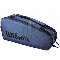 Чехол-сумка Wilson Tour Ultra на 6 ракеток (синий) (арт. WR8024101001)