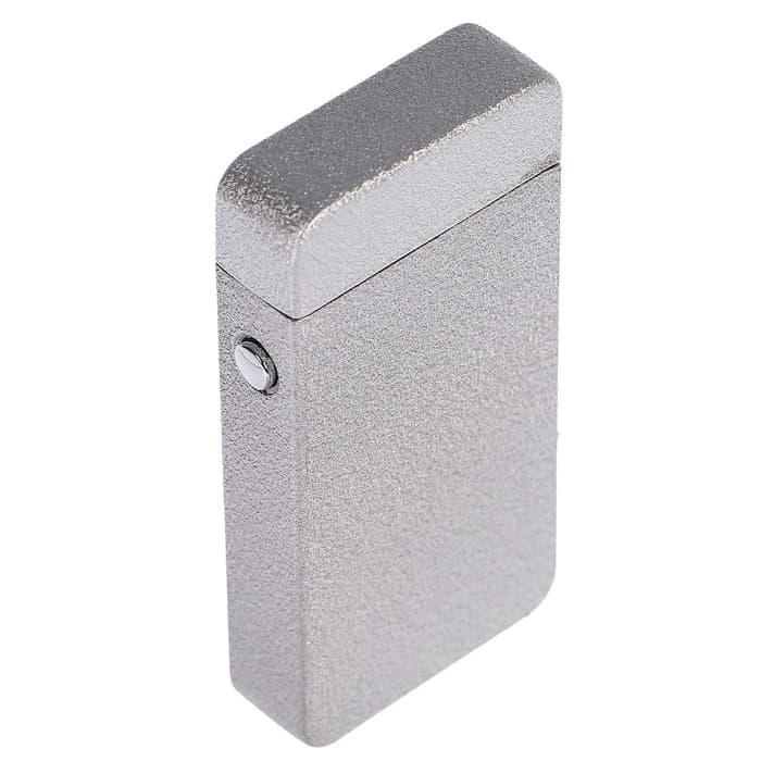 Импульсная-зажигалка USB «Honglu» металлик - фото 3 - id-p197815042