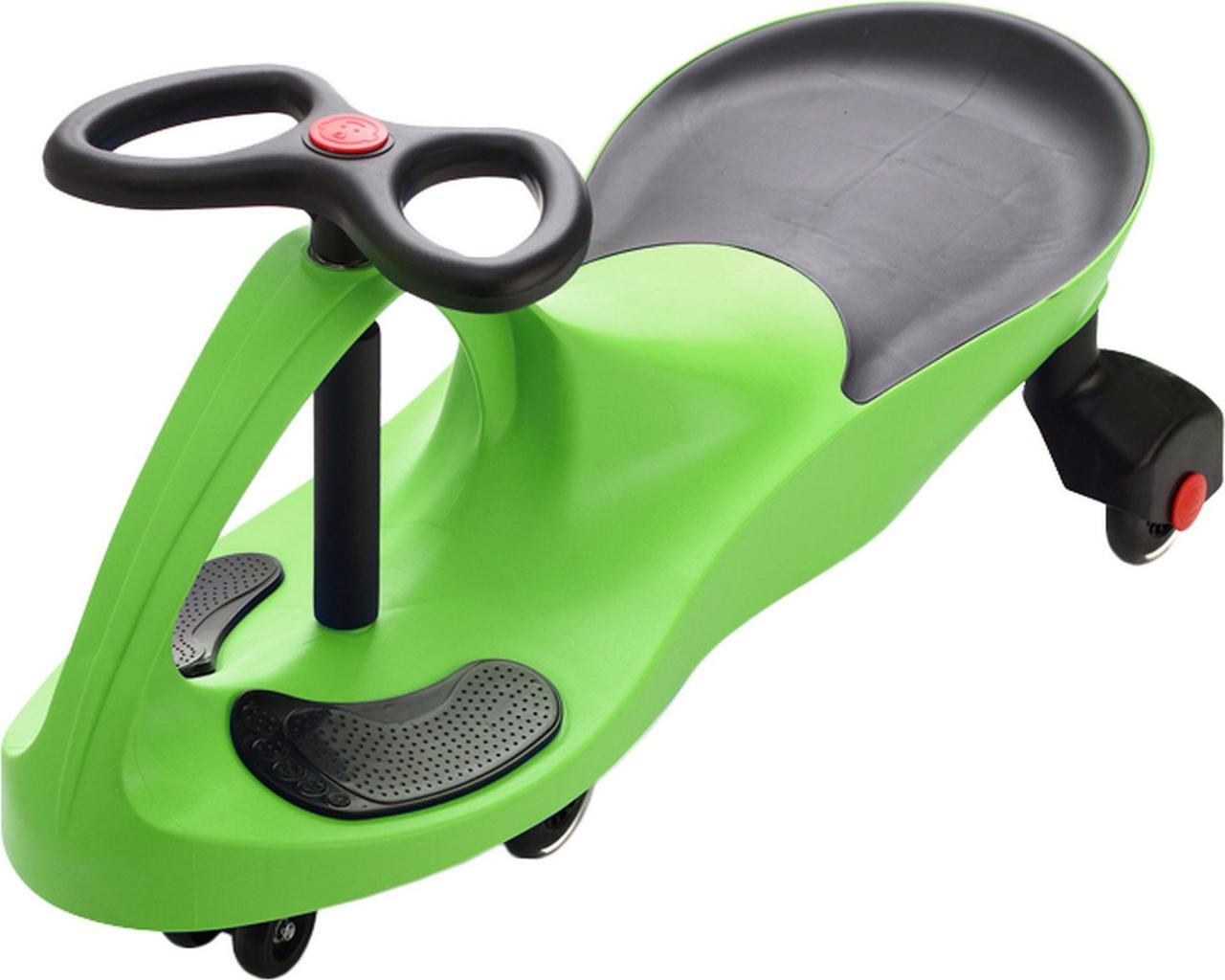 Машинка детская с полиуретановыми колесами зеленая БИБИКАР - фото 3 - id-p179833224