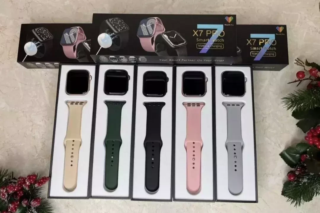 Умные часы Smart Watch X7 Pro (Розовый) - фото 7 - id-p197815047