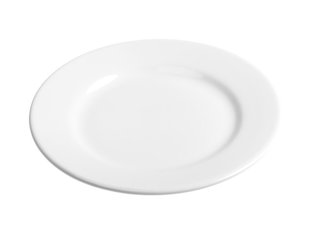 Тарелка обеденная керамическая, 241 мм, круглая, серия Лапсеки, белая, PERFECTO LINEA (Супер цена!) - фото 1 - id-p197816595