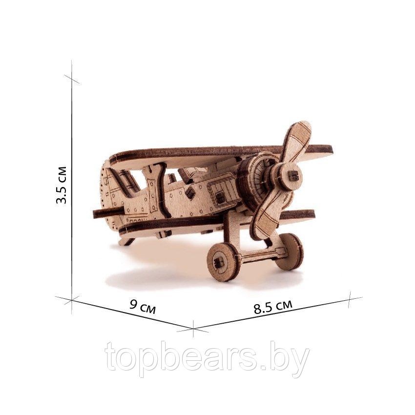 Деревянный конструктор (сборка без клея) Самолет UNIT И-15 UNIWOOD - фото 6 - id-p197820126