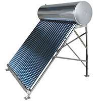Солнечный коллектор ЯSolar-Лето с баком 125 л без давления/ 2350 x 1350 x 1600 мм/15 труб/ S абсорбера 1,98 м2
