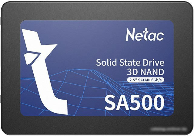 Жесткий диск SSD Netac SA500 120GB NT01SA500-120-S3X - фото 1 - id-p197824123