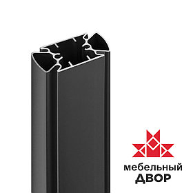 AFF Алюминиевый профиль Stilos L3000, цвет черный AI541L3000С35D