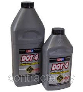 Жидкость тормозная DOT4, UNIX (455гр.) - фото 1 - id-p197789331