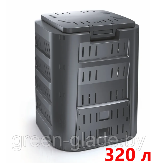 Компостер Prosperplast Compogreen 320 л черный (простая упаковка) - фото 1 - id-p36644690