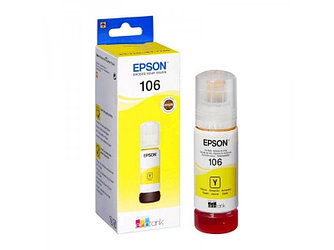 Чернила Epson 106 Yellow (C13T00R440), желтый