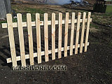 Забор строганный штакетный 100х200, фото 3