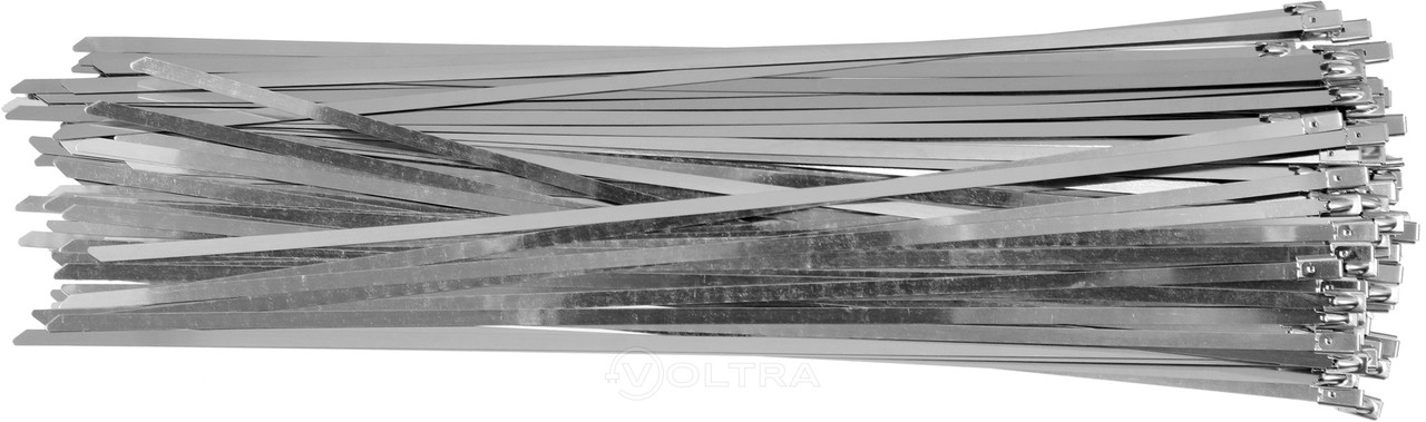 YT-70562 Стяжки (хомуты) стальные 4,6х250мм, 100 шт, YATO