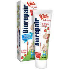 Зубная паста для детей Biorepair Kids ЗЕМЛЯНИКА от 0 до 6 лет, 50 мл.(Шаранговича 25) - фото 1 - id-p197848814