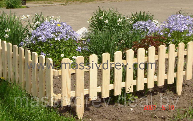 Забор строганный штакетный (декоративный) 30x120