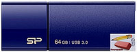 Флеш-накопитель Silicon Power (USB Flash Drive), 64 Gb, UFD 3.0, Blaze B05, Deep Blue, арт.SP064GBUF