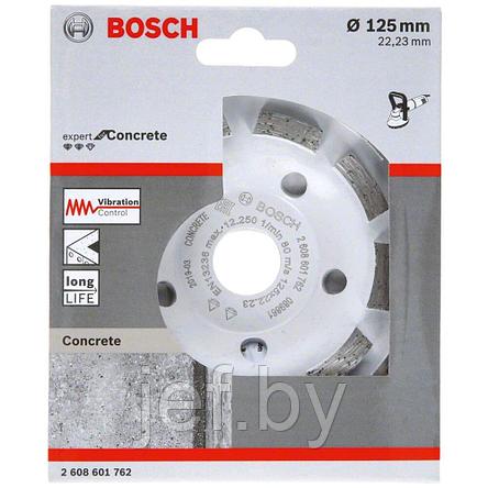 Алмазная чашка 125х22.2 мм по бетону двурядная EXPERT FOR CONCRETE BOSCH 2608601762, фото 2