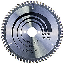 Диск пильный 190х30 мм 60 зубьев BOSCH 2608641188